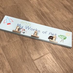 Kids room art work display - Works of Art